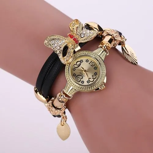 Women's Bow Tie Fashion Watch In 7 Colors!