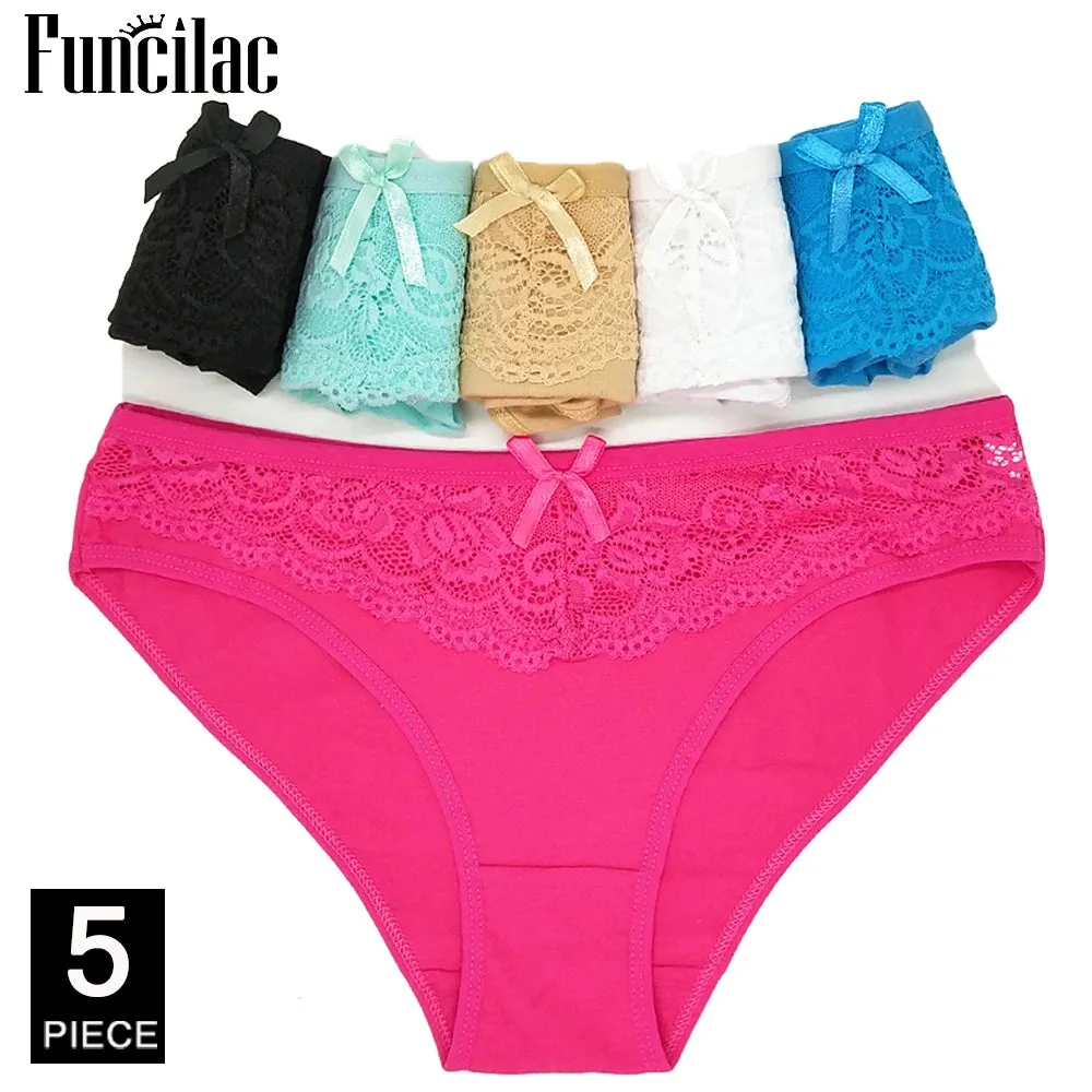 Women's Cotton Panties 5-Piece Set