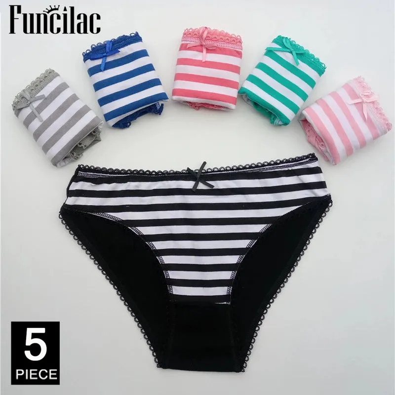 Women's Cotton Panties 5-Piece Set