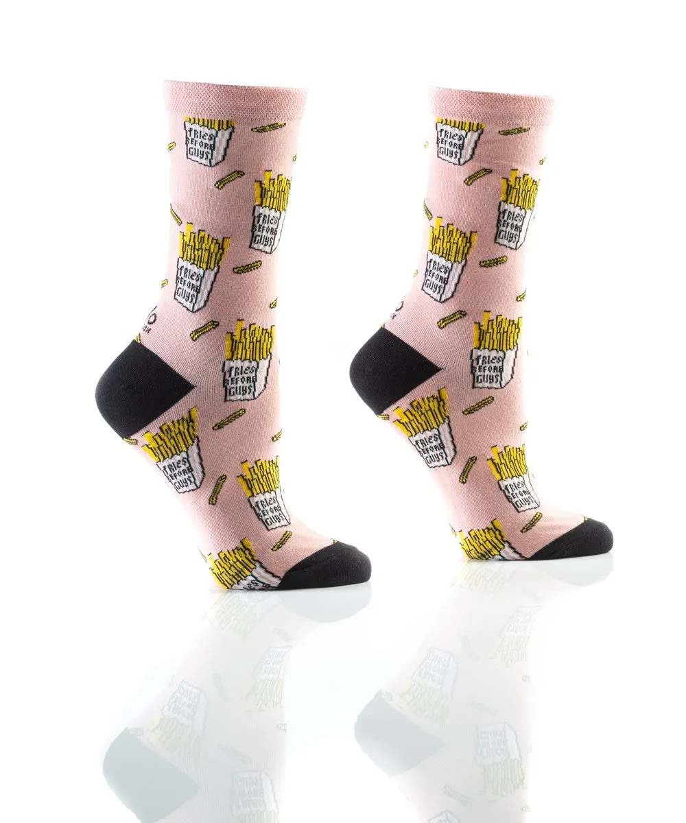 Women's Crew Sock- Multiple Patterns