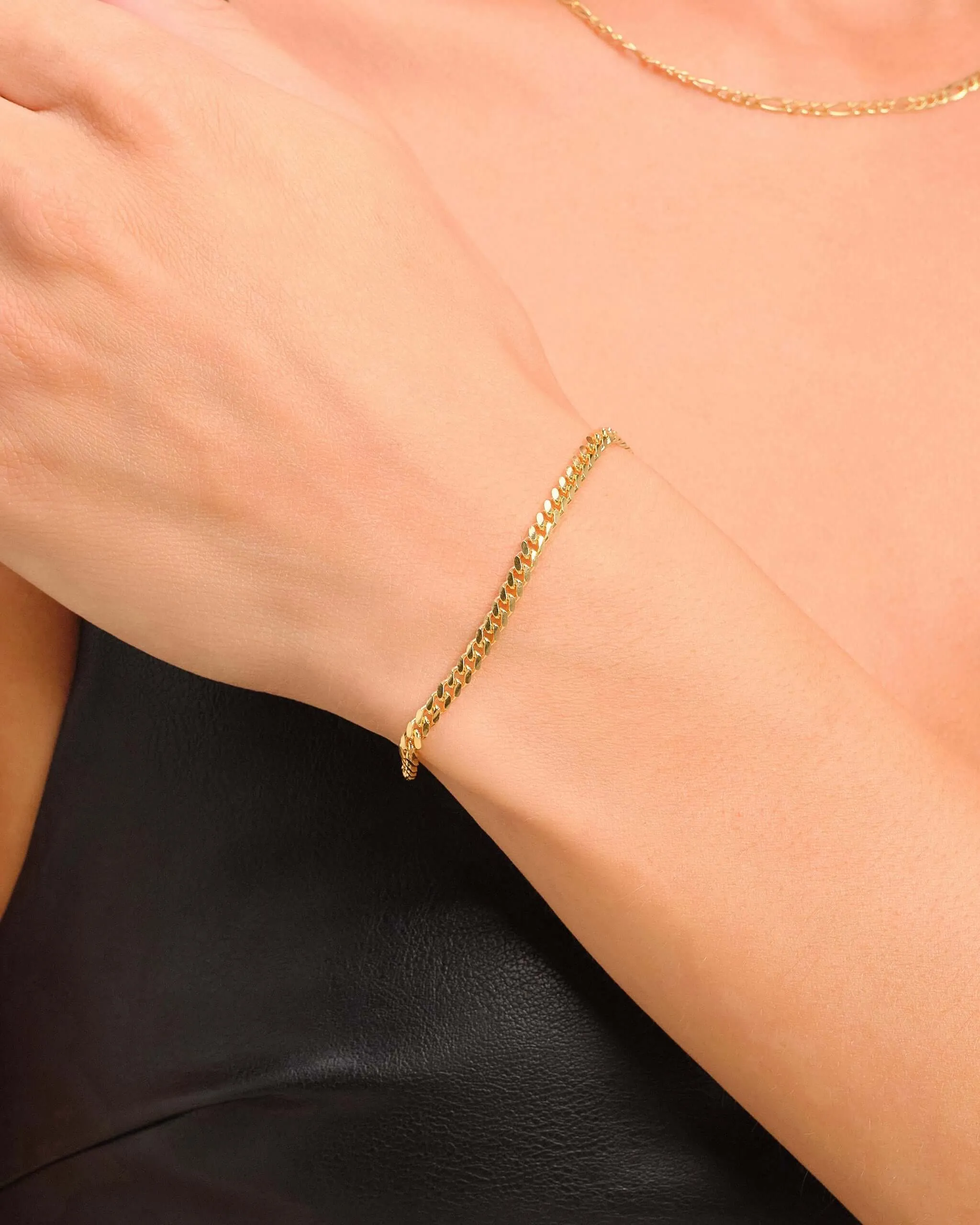 Women's Cuban Link Bracelet - 3mm