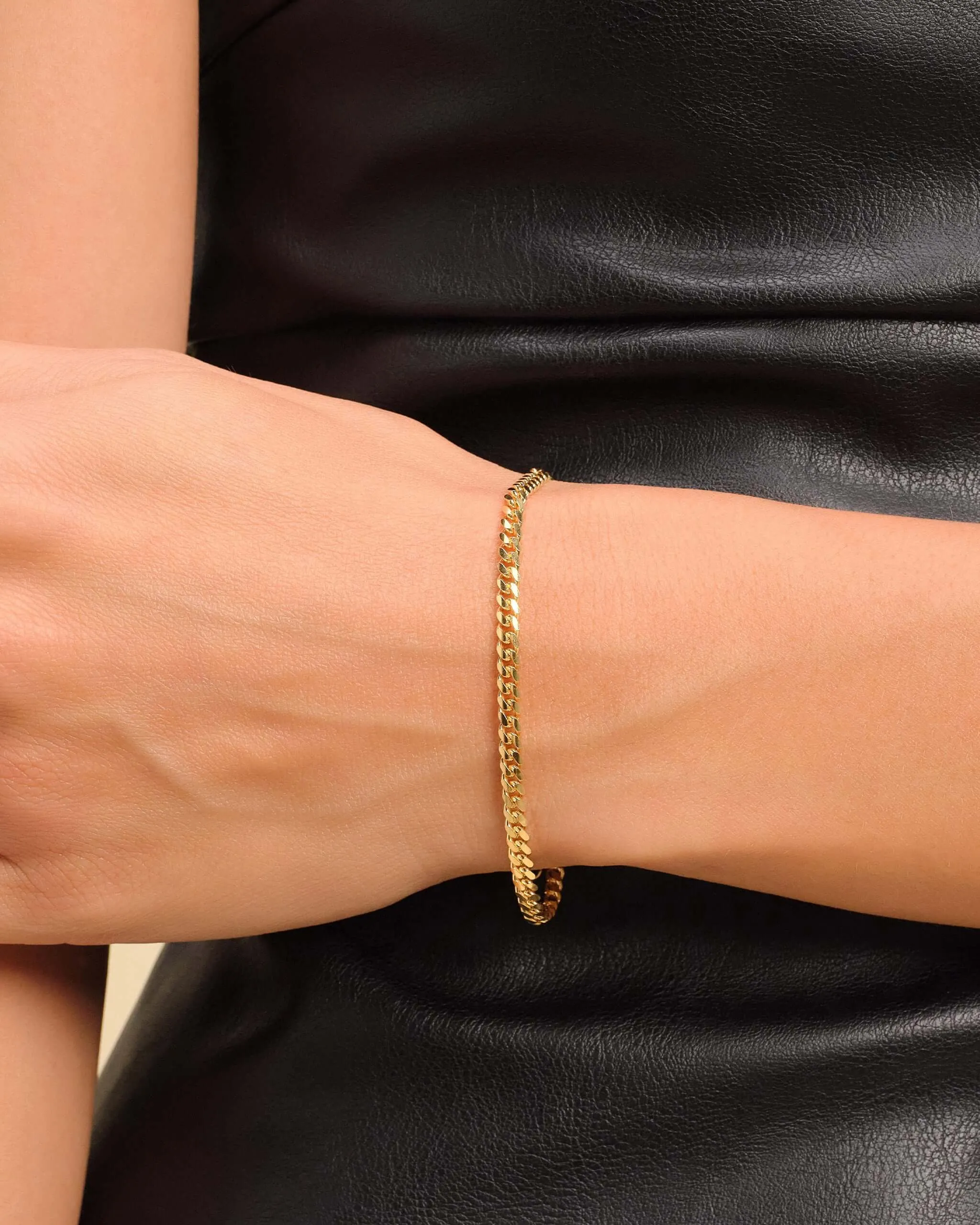Women's Cuban Link Bracelet - 3mm
