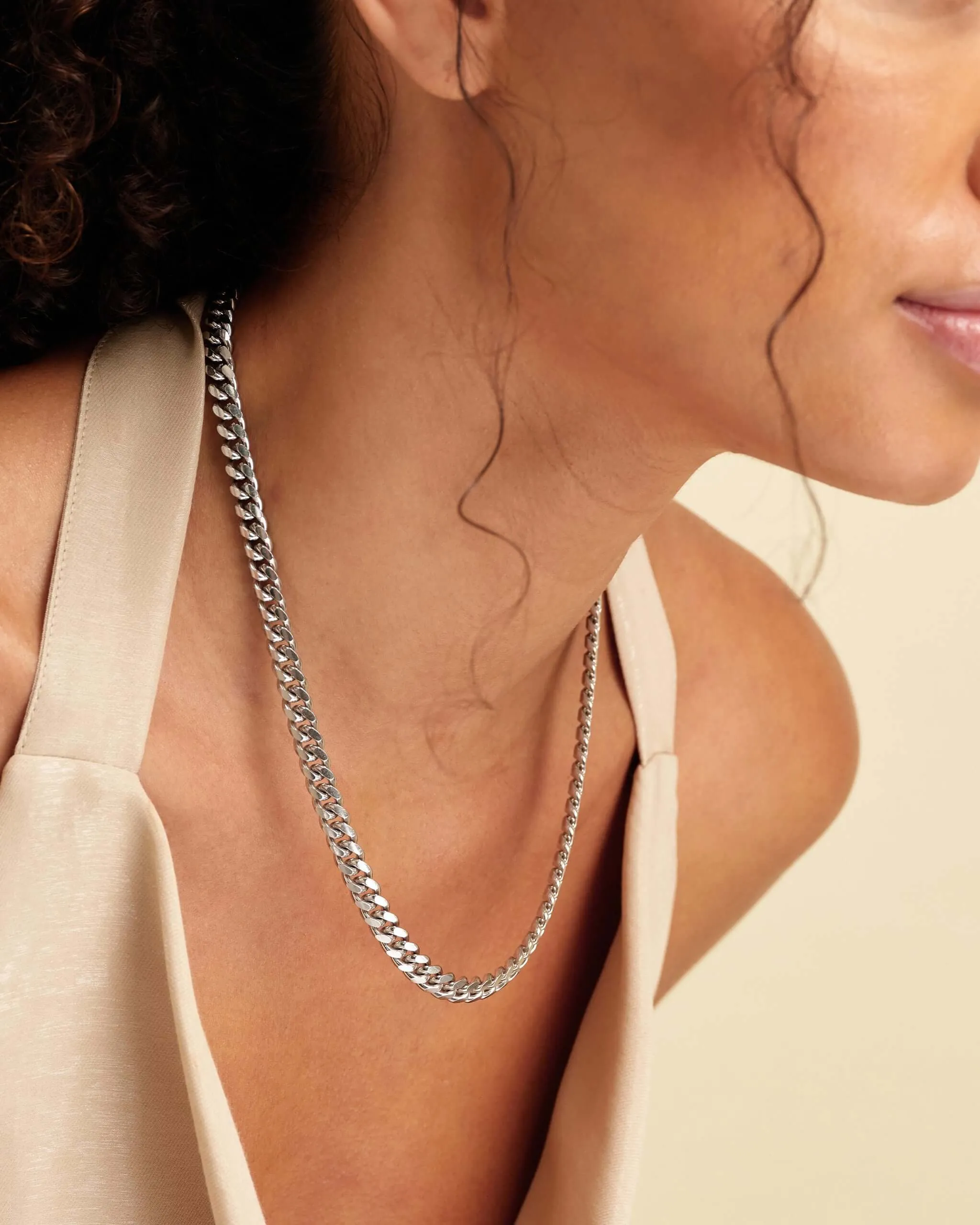 Women's Cuban Link Chain - 7mm