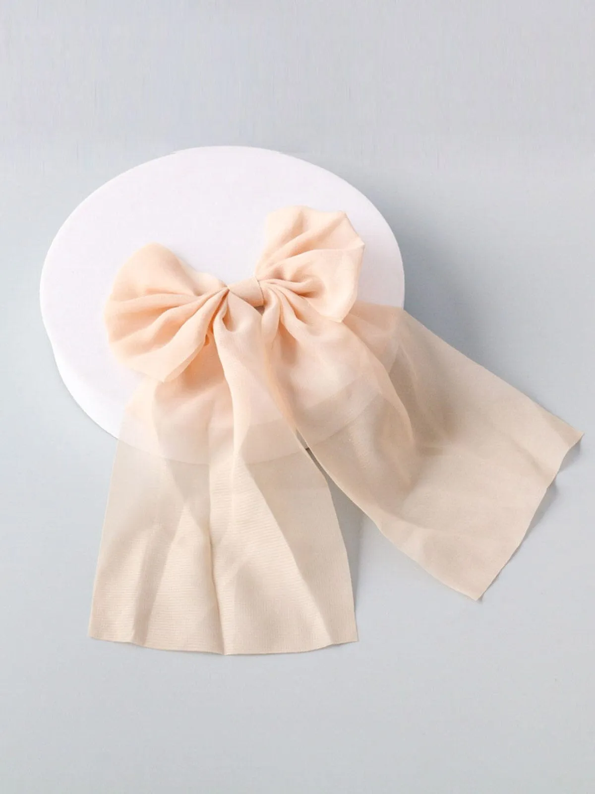 WOMEN'S FASHION ASSORTED COLORS BOW HAIR CLIPS