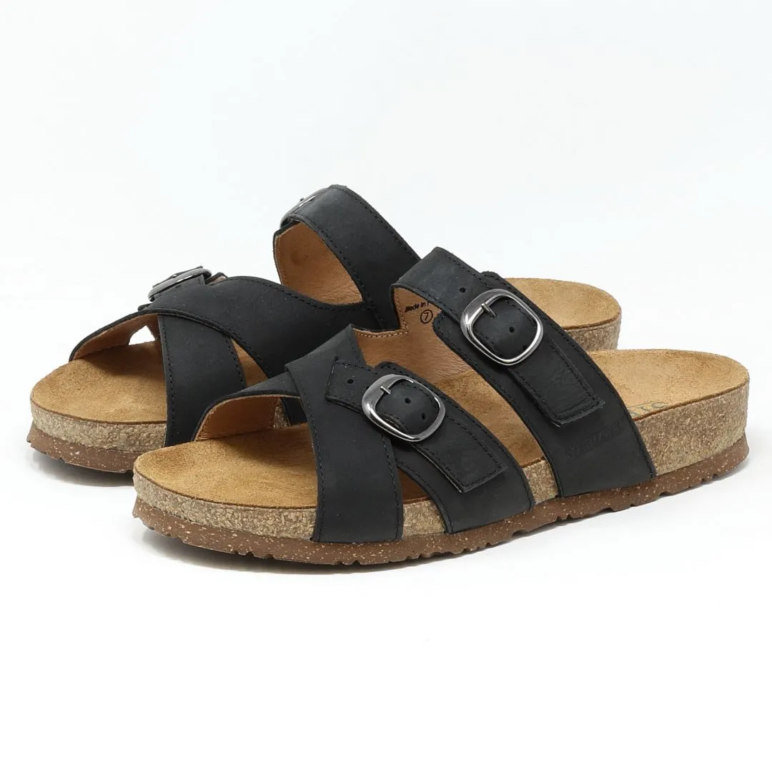 Women's Heidi Leather Sandal - Wide