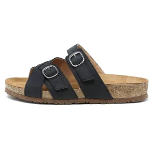 Women's Heidi Leather Sandal - Wide