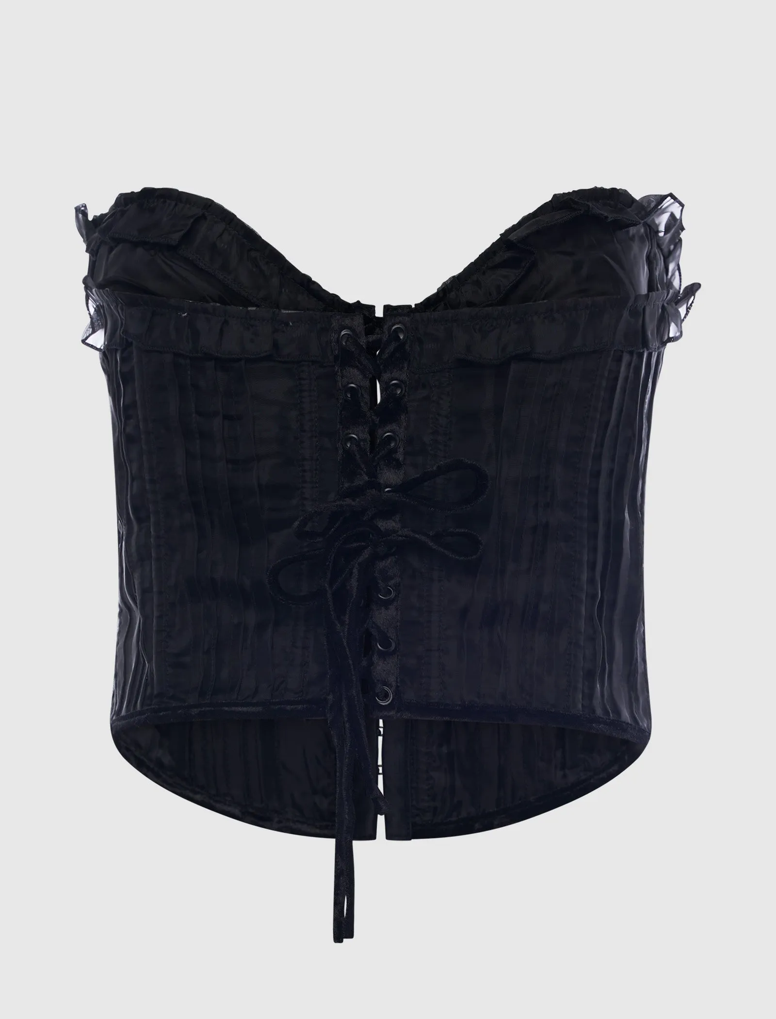 WOMEN'S PINTUCK CORSET