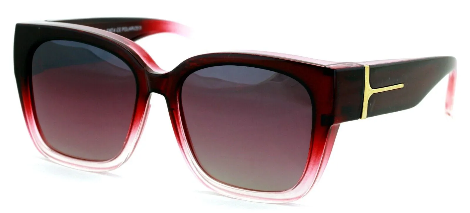 Womens Polarized Fit Over Glasses Sunglasses - Large Oversized Fashion Fitover