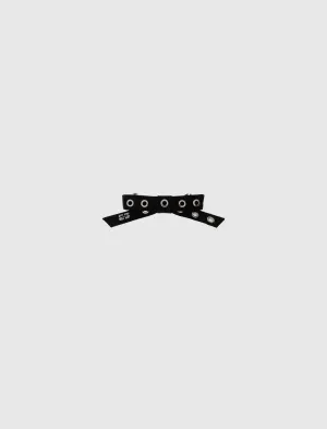 WOMEN'S SATIN BOW BARRETTE