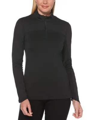 Womens Sun Protection Jacquard Block Shirt