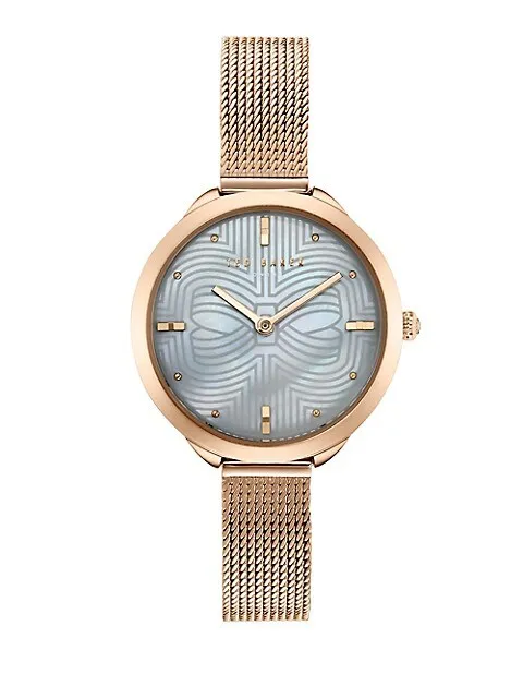 Women's Ted Baker London Elena Two-Hand Stainless Steel Bracelet Watch TE15198022! Comes in Gift Box! Retails $199 US  (Will need a new battery soon)