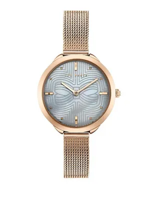 Women's Ted Baker London Elena Two-Hand Stainless Steel Bracelet Watch TE15198022! Comes in Gift Box! Retails $199 US  (Will need a new battery soon)