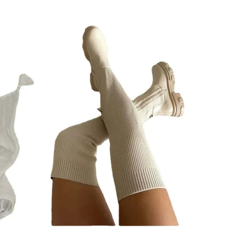 Women's Thick-soled Over-the-knee Boots