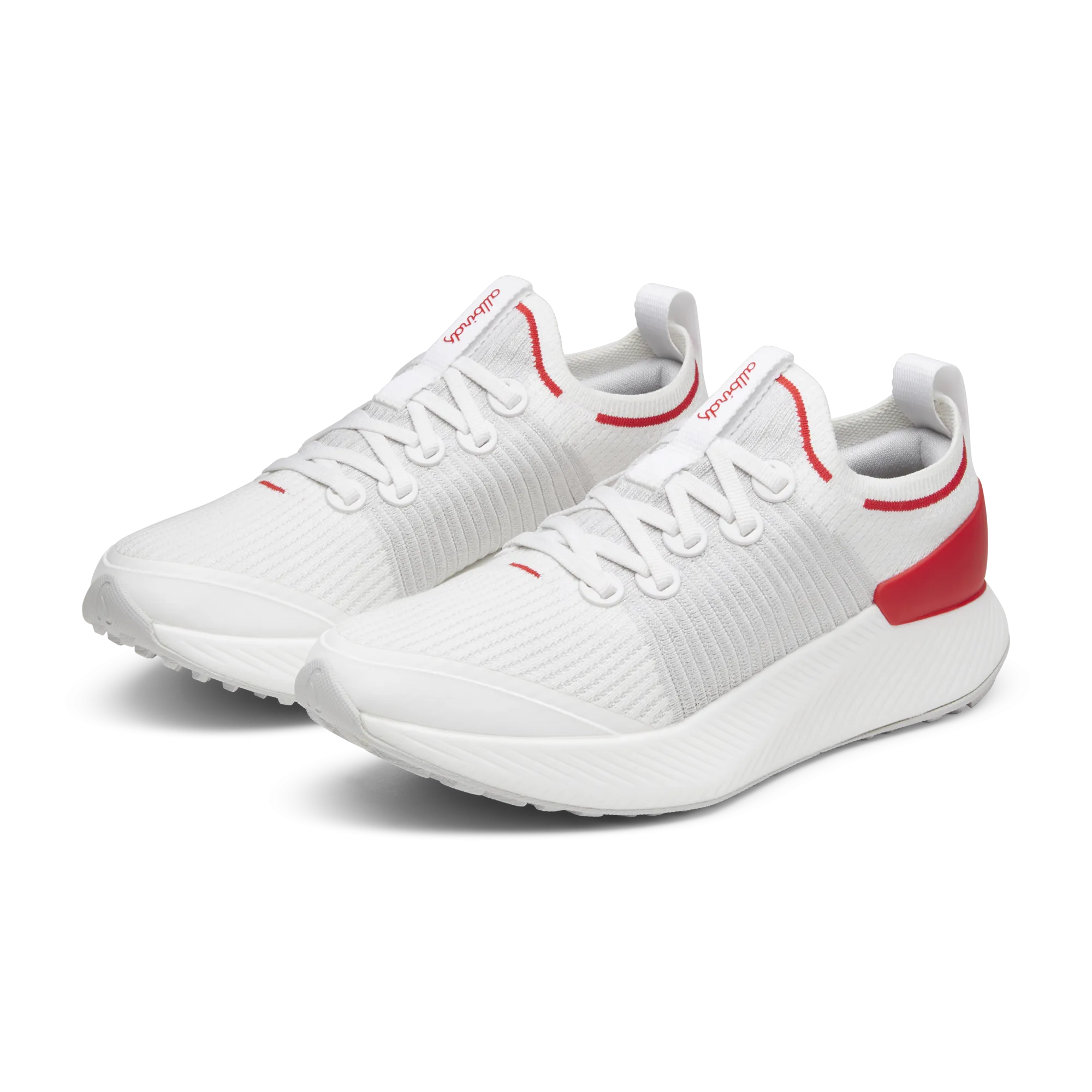 Women's Tree Gliders - Blizzard/Bold Red (Blizzard Sole)