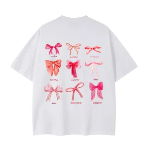 Women's Various Bow Print T-Shirts
