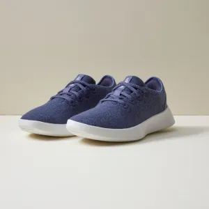 Women's Wool Runner Go - Hazy Indigo (Blizzard Sole)