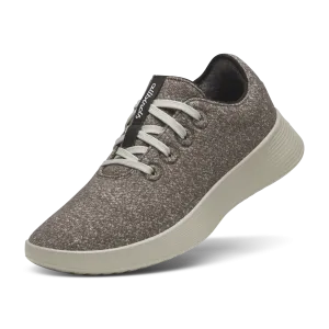 Women's Wool Runner Go - Rustic Brown (Weathered Grey Sole)