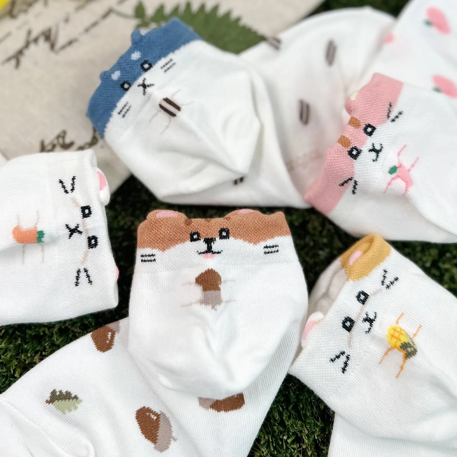 Women's Yum-Yum Hamster Ankle Socks