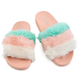 Yale Fur Sandals