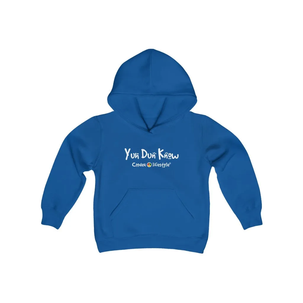 Youth Heavy Blend Hooded Sweatshirt (YuhDunKnow-JACOL)