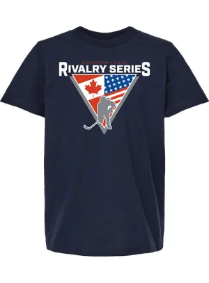 Youth USA Hockey Rivalry Series Logo T-Shirt - Navy