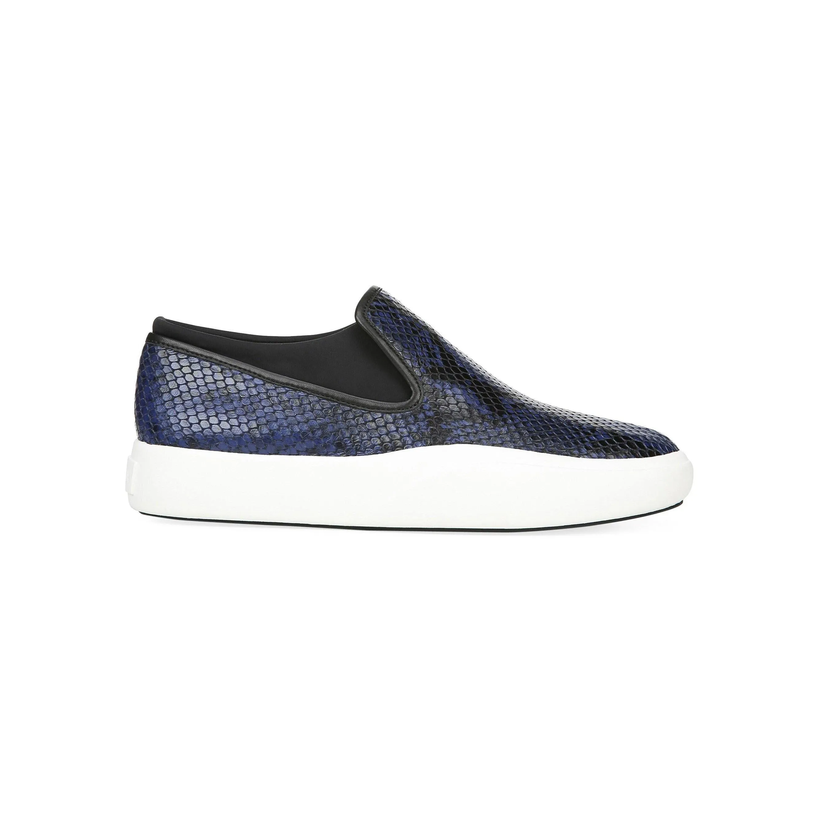 Yvonne Snake Print Leather Sneakers