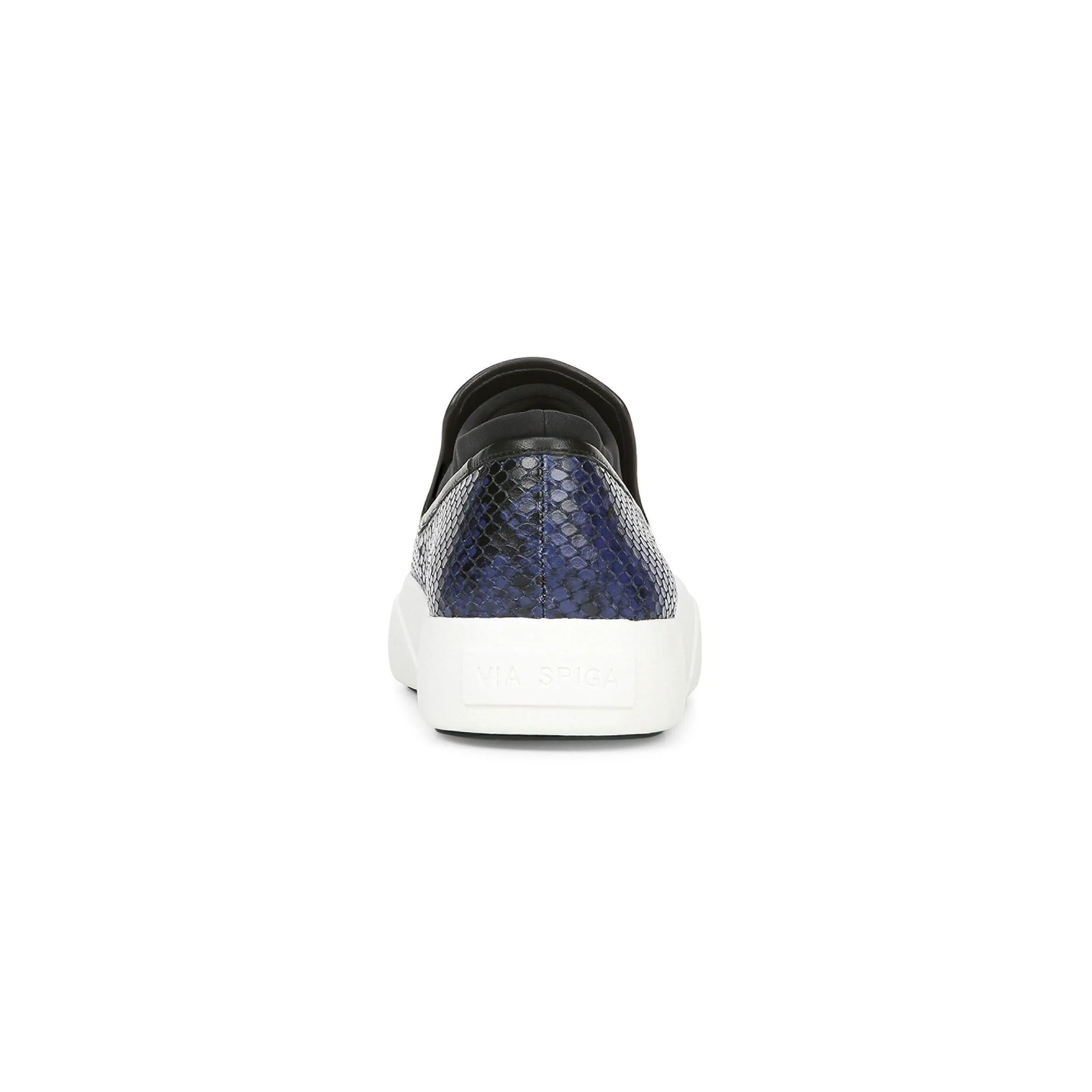 Yvonne Snake Print Leather Sneakers