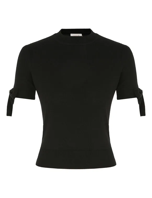ZIMMERMANN Crush Bow Embellished Top